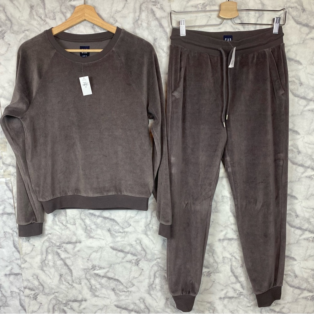NWT GAP Velour Track Suit